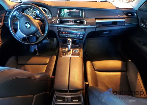 2013 BMW 740 Lxi from USA, damaged, VIN WBAYF4C51DD127593
